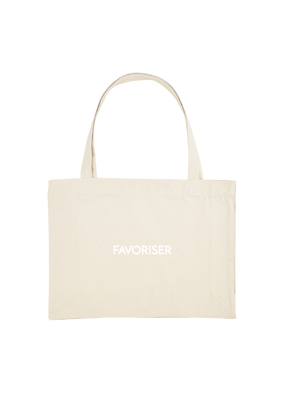 Raw Logo Shopping Bag