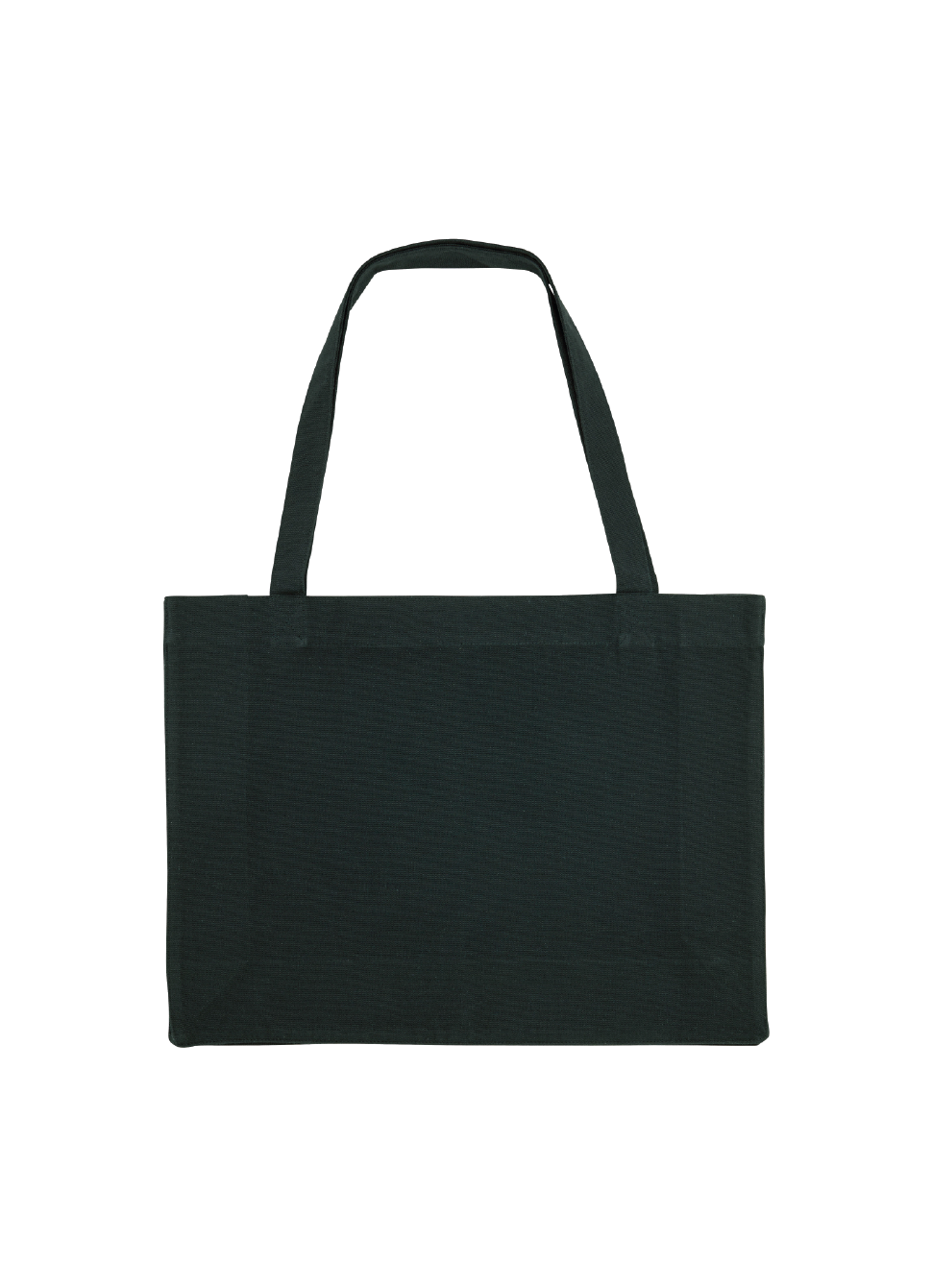 Black Logo Shopping Bag